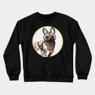 African Wild dog Crewneck Sweatshirt